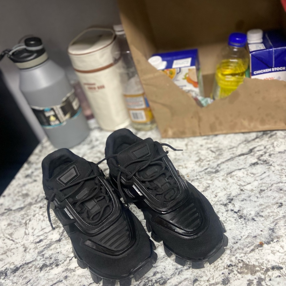 Black Athletic Sneakers